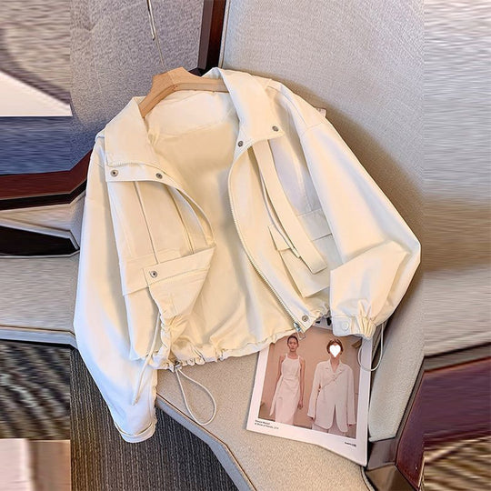 Loose Leisure Short Hooded Coat For Women