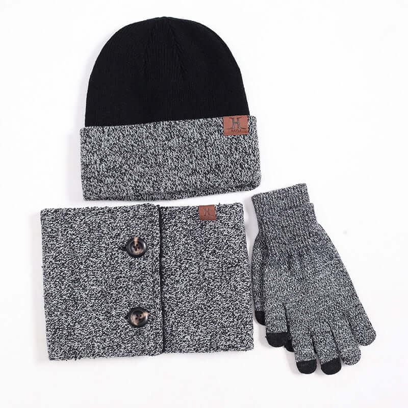 Three-piece glove set