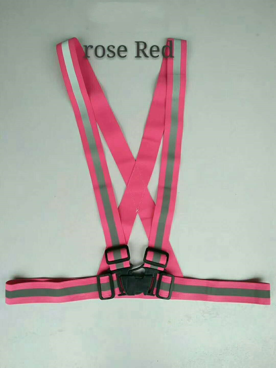 Elastic reflective strap elastic strap