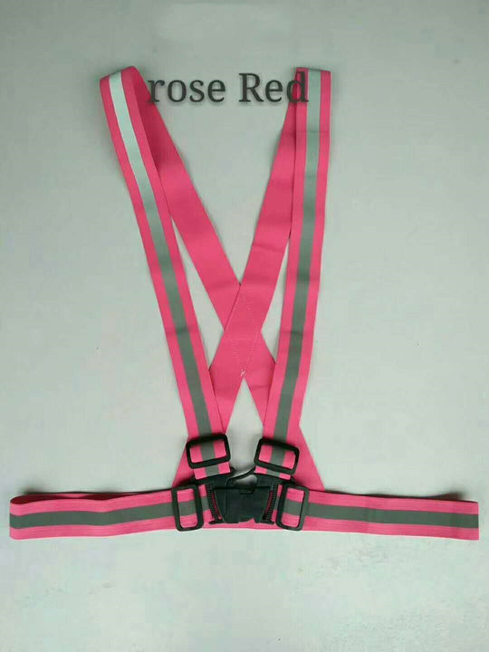 Elastic reflective strap elastic strap