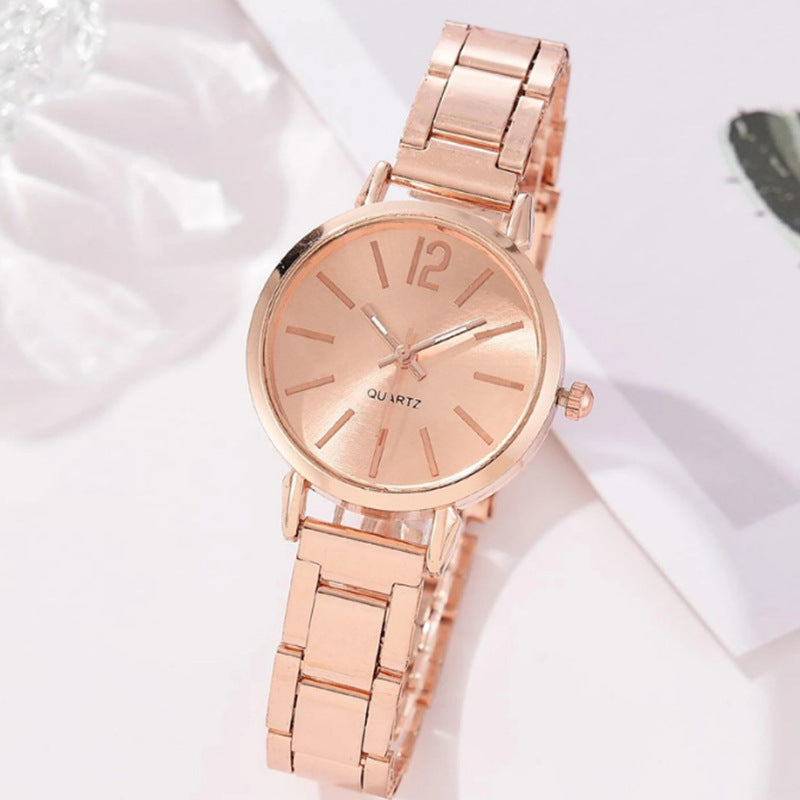 Narrow Strap Steel Strap Quartz Watch